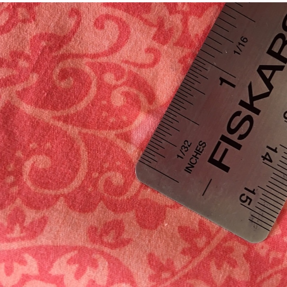 Express Coral Print Capris Size 6 - Picture 5 of 7